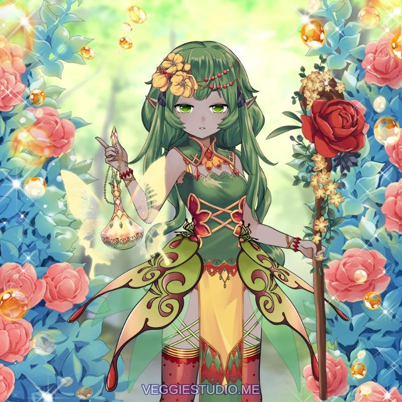 Play Anime Fantasy Dress Up Game for Girl